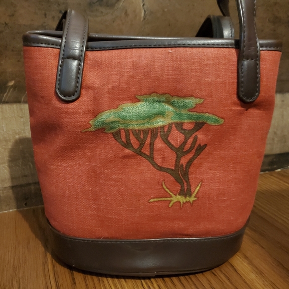 LIZ CLAIBORNE Savannah theme zebra crossbody beaded purse handbag NWT - Picture 6 of 13